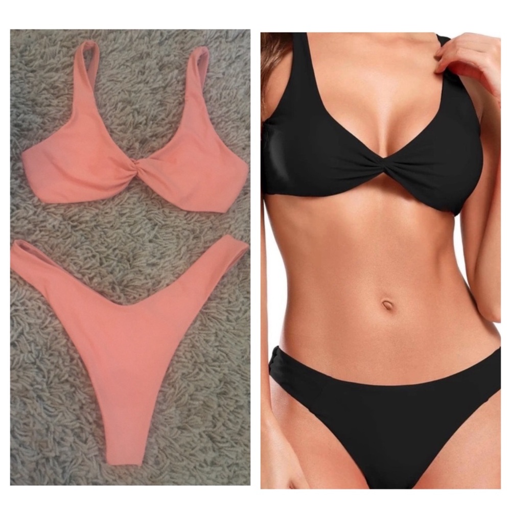 Blush Pink 2 piece bikini